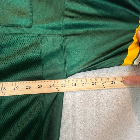 Vintage NFL Green Bay Packers Brett Favre Football Jersey Sz M Reebok Players #4 - Picture 15 of 16